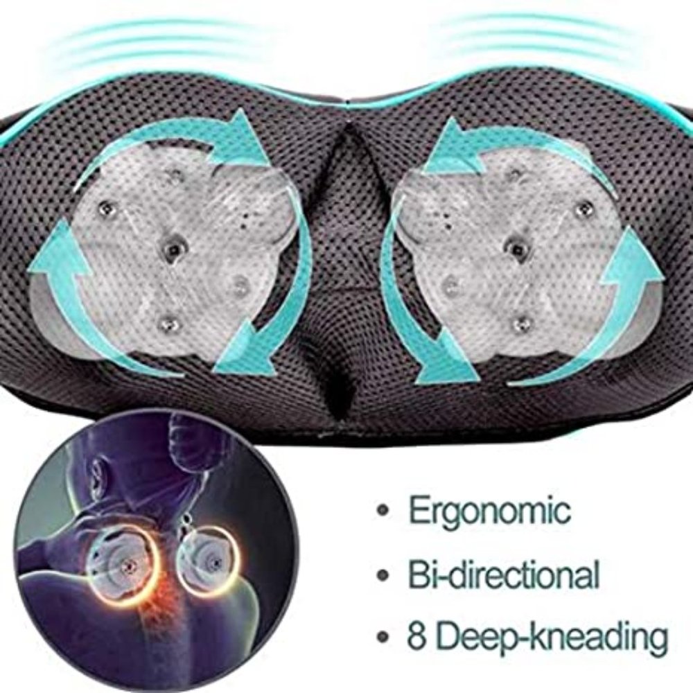 Shiatsu Back shoulder & Neck Massager With Heat - Picture 2 of 4